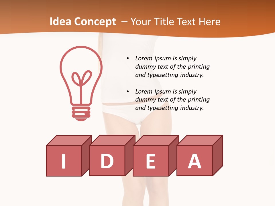 Provocative Good Figure PowerPoint Template