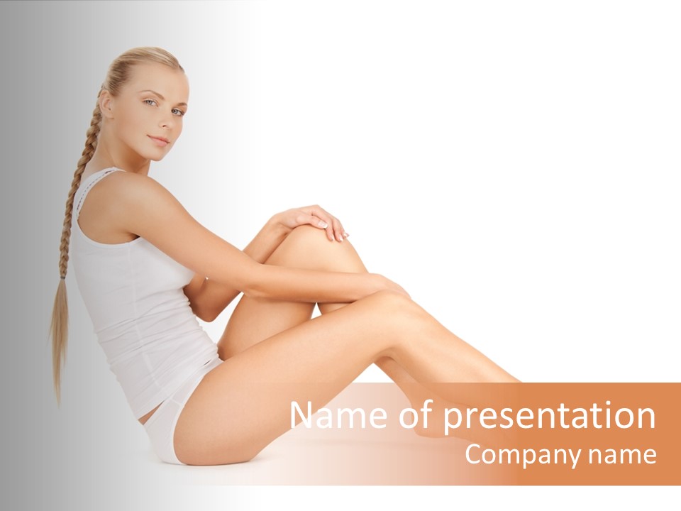 Cute Well Being Body PowerPoint Template