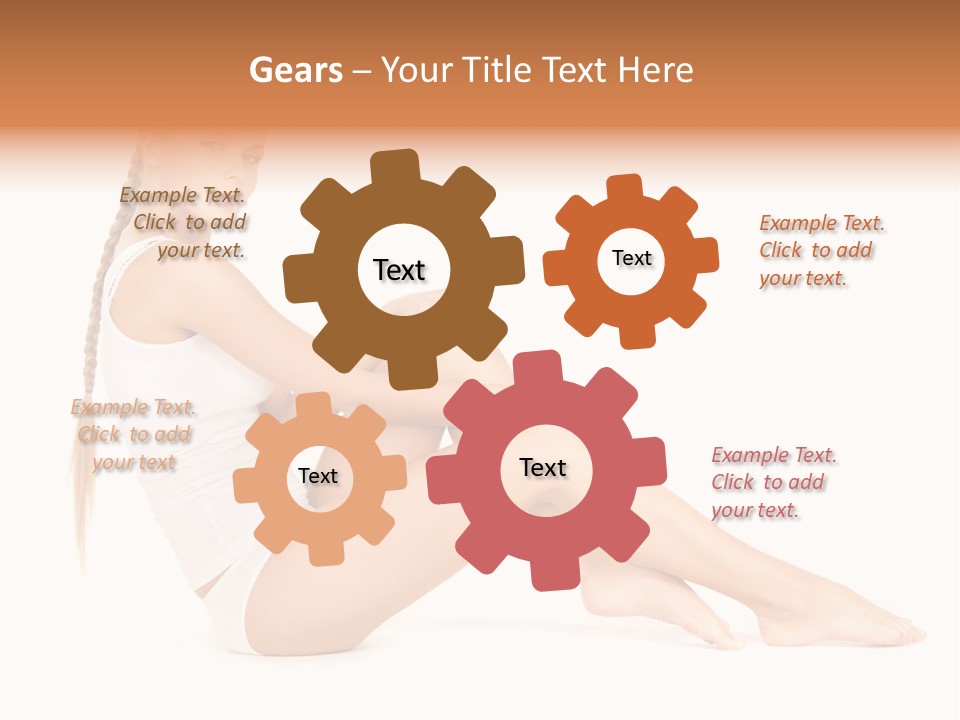 Cute Well Being Body PowerPoint Template