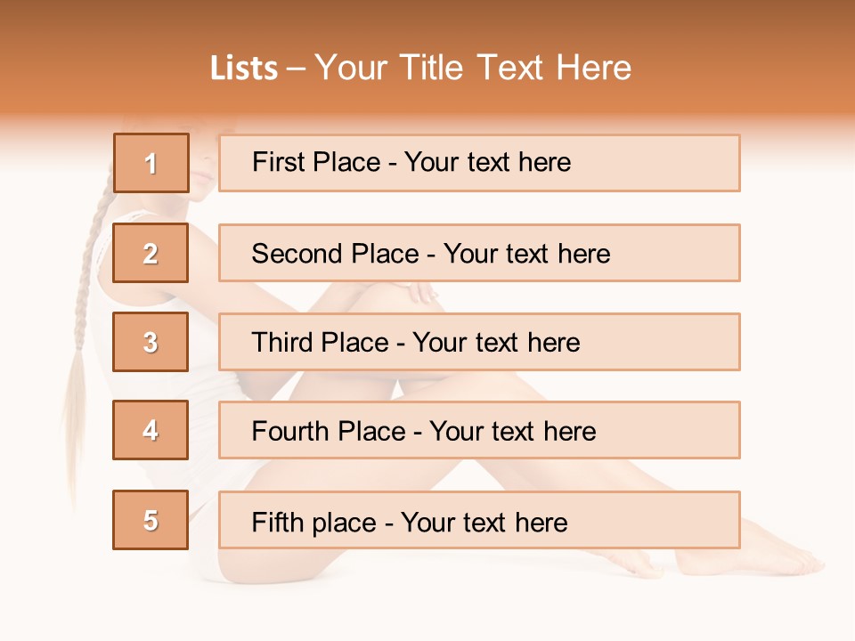 Cute Well Being Body PowerPoint Template