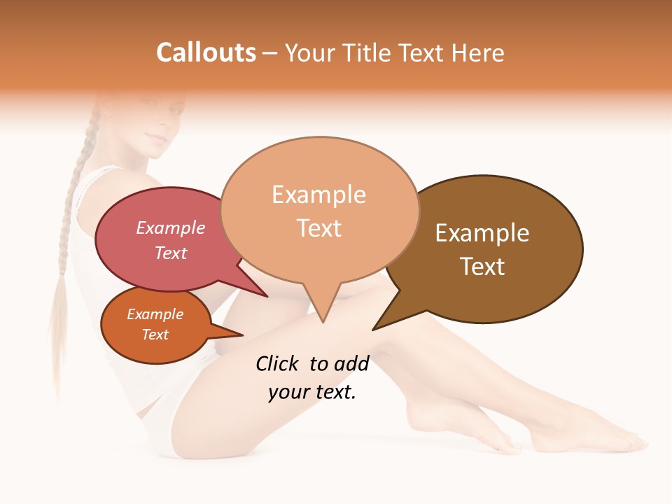 Cute Well Being Body PowerPoint Template