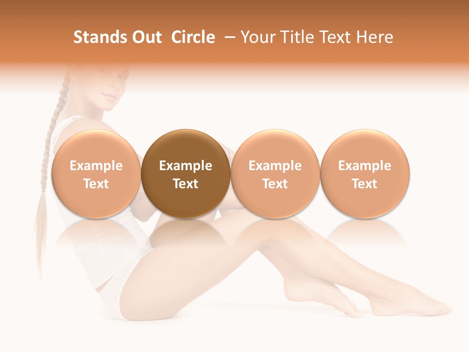 Cute Well Being Body PowerPoint Template