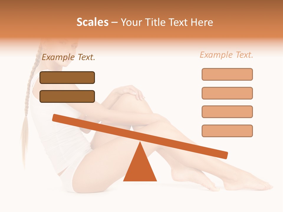 Cute Well Being Body PowerPoint Template