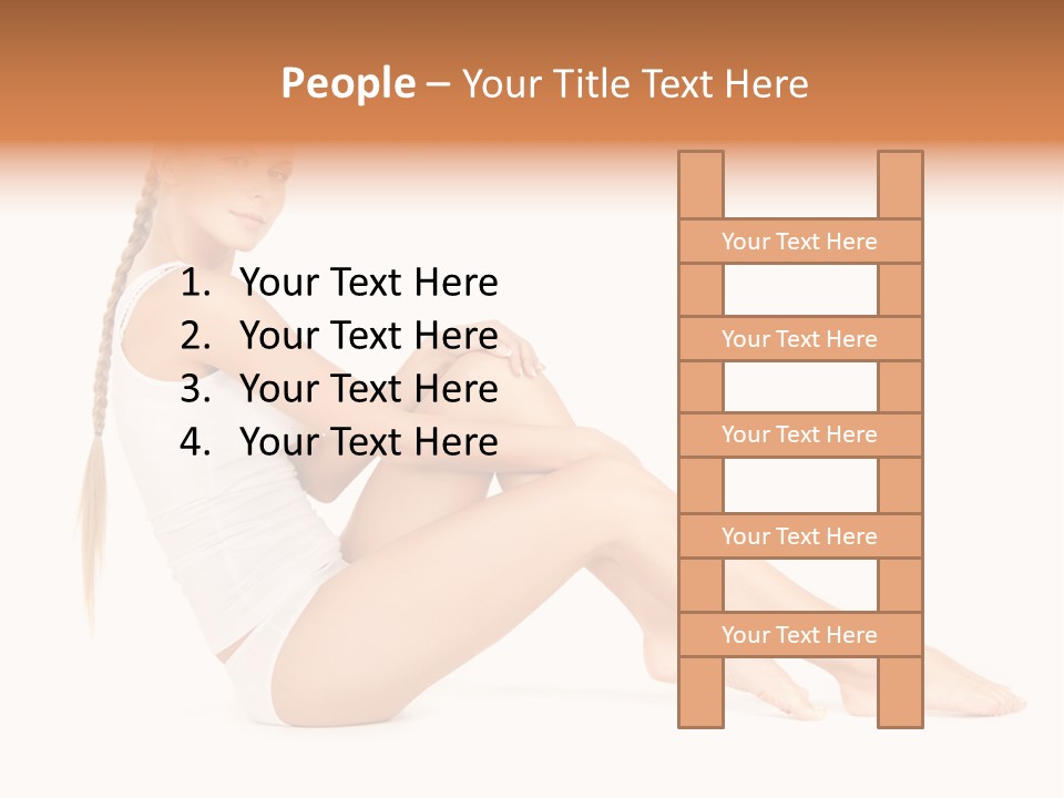 Cute Well Being Body PowerPoint Template