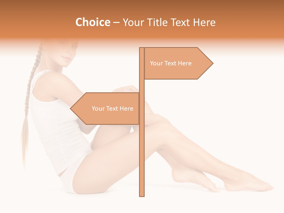 Cute Well Being Body PowerPoint Template