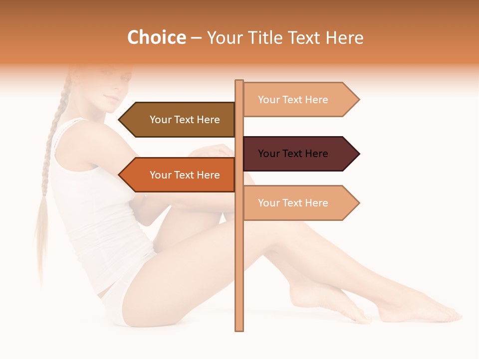 Cute Well Being Body PowerPoint Template