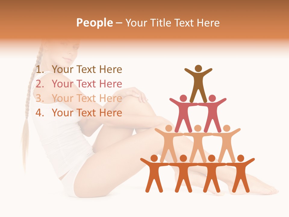 Cute Well Being Body PowerPoint Template