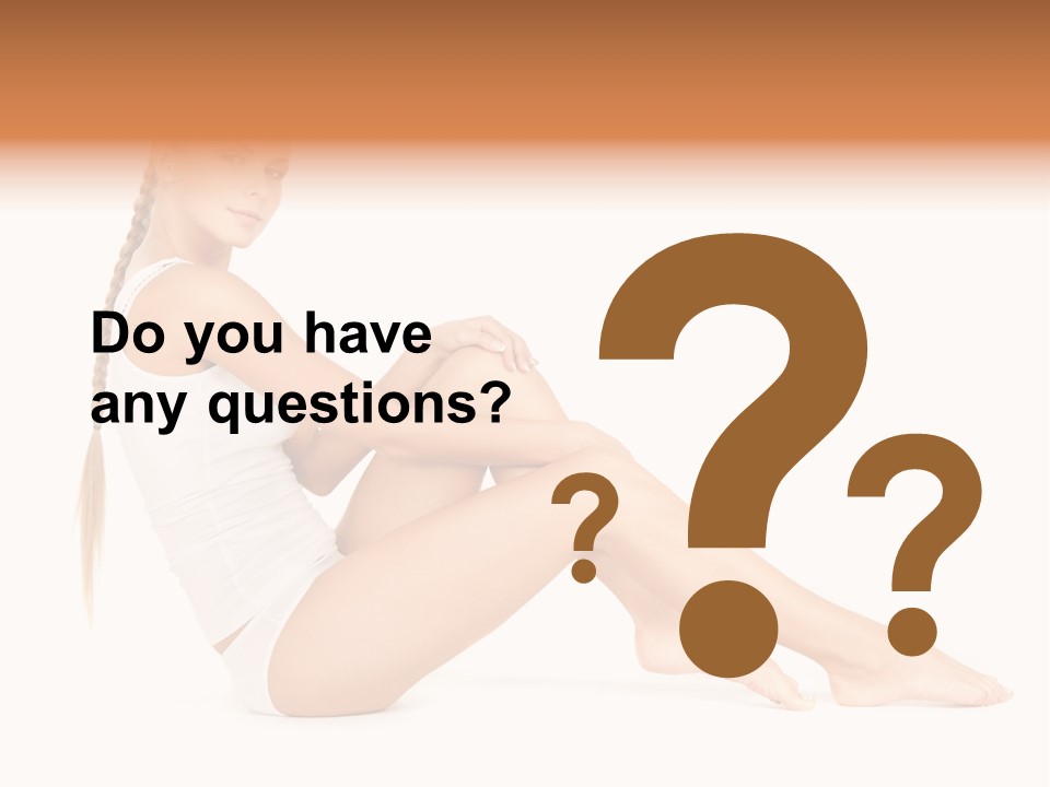 Cute Well Being Body PowerPoint Template