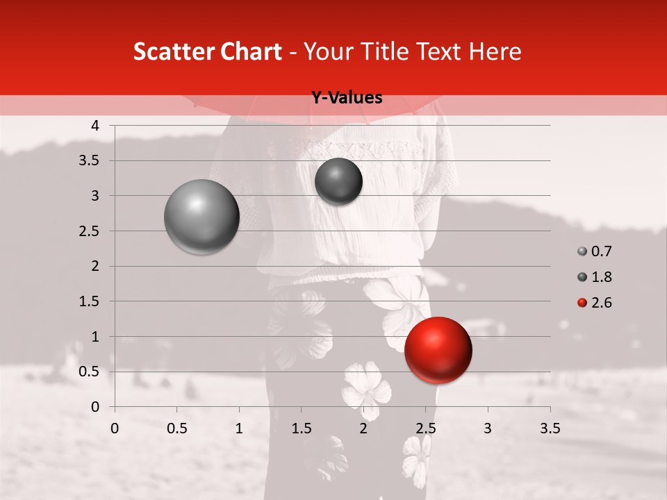 Skirt Umbrella Asian PowerPoint Template