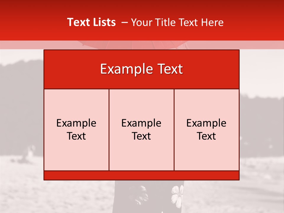 Skirt Umbrella Asian PowerPoint Template