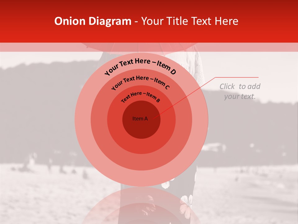 Skirt Umbrella Asian PowerPoint Template