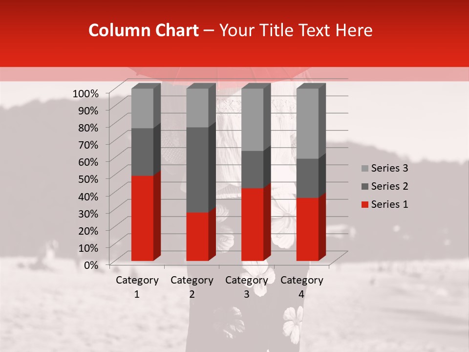 Skirt Umbrella Asian PowerPoint Template