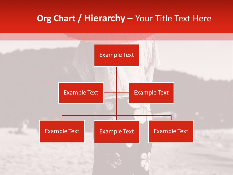 Skirt Umbrella Asian PowerPoint Template