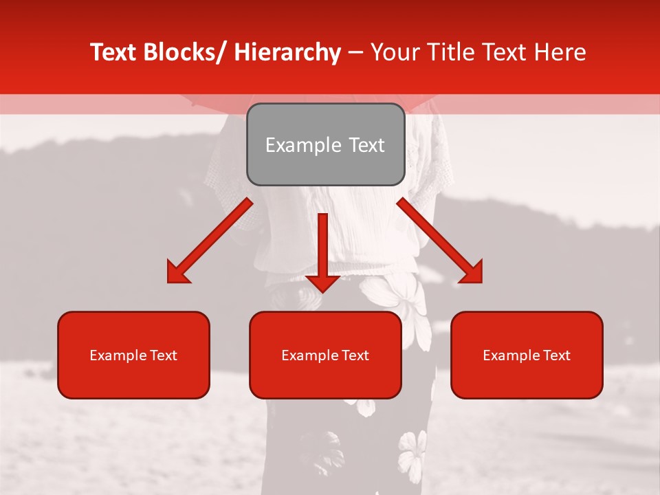 Skirt Umbrella Asian PowerPoint Template