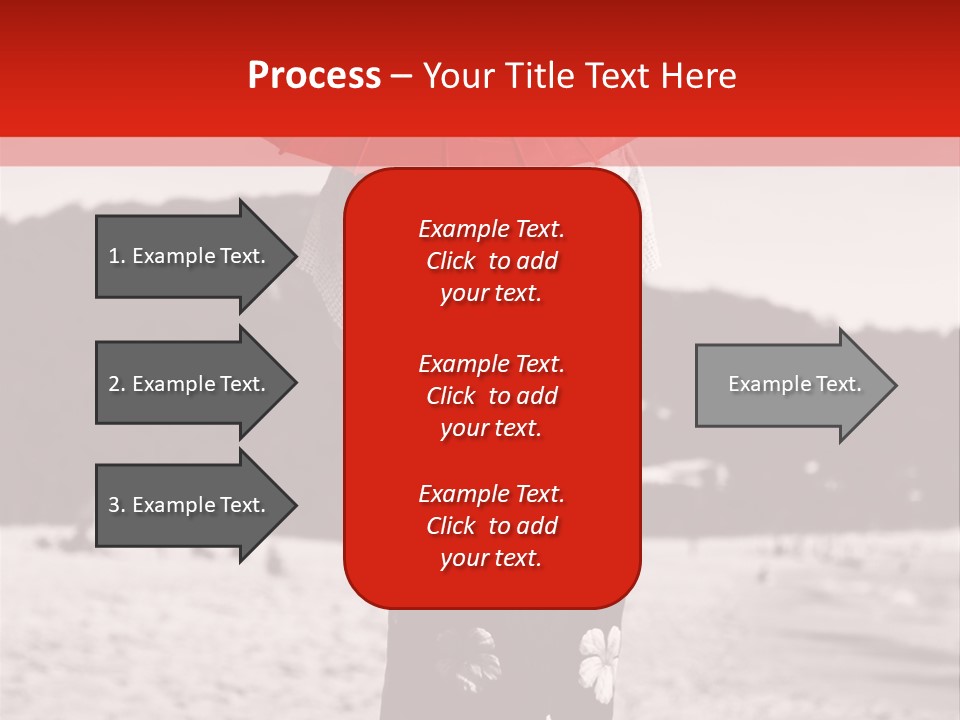Skirt Umbrella Asian PowerPoint Template