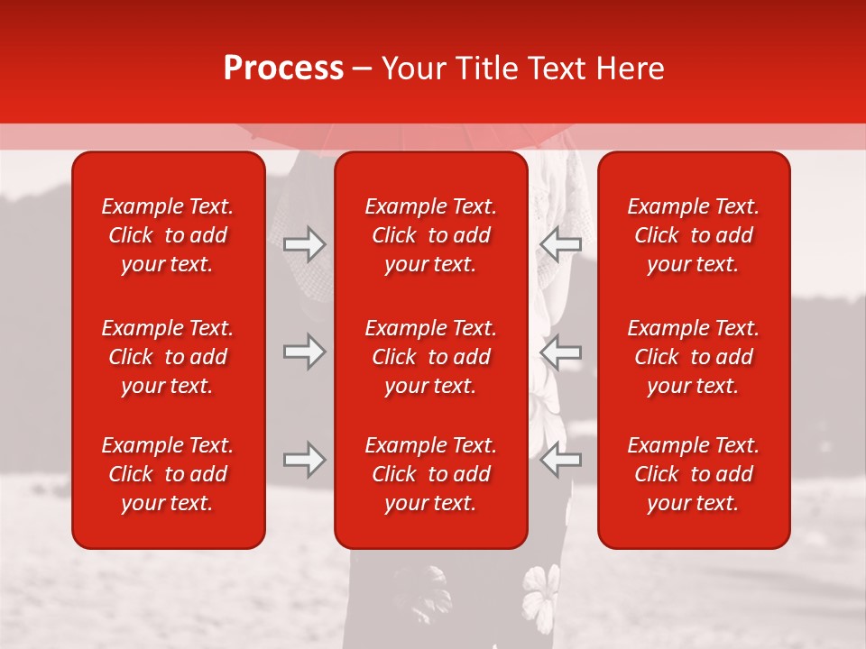 Skirt Umbrella Asian PowerPoint Template