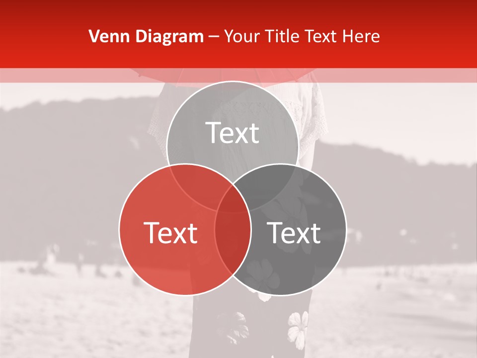 Skirt Umbrella Asian PowerPoint Template