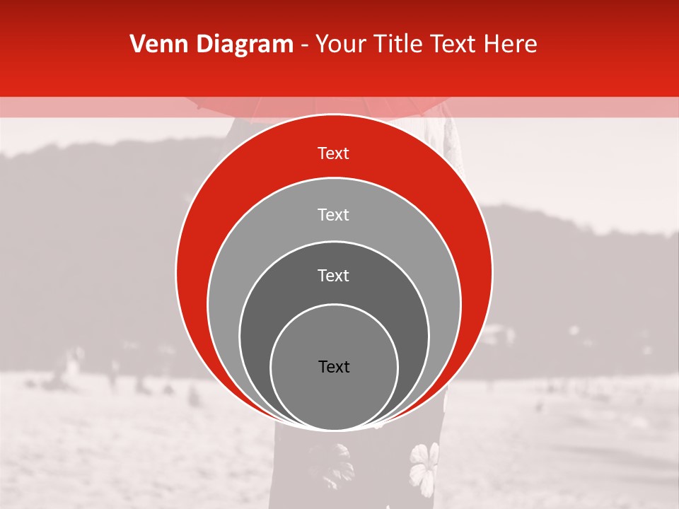 Skirt Umbrella Asian PowerPoint Template