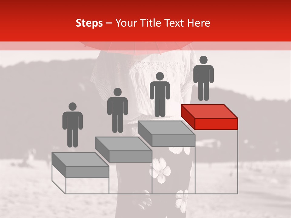 Skirt Umbrella Asian PowerPoint Template