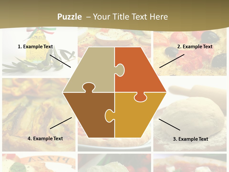 Italian Dinner Basil PowerPoint Template