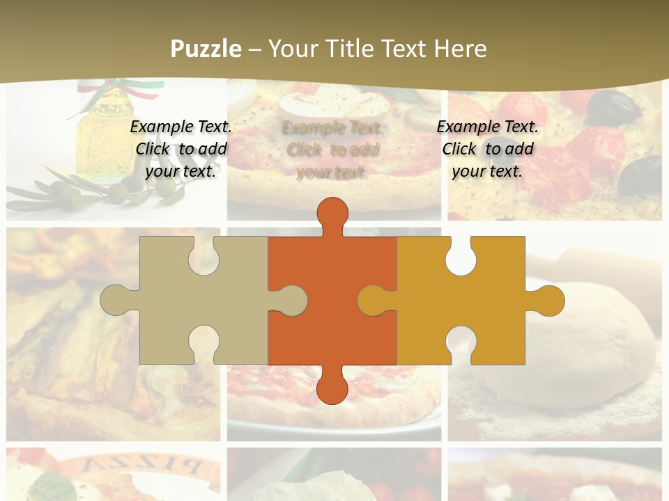 Italian Dinner Basil PowerPoint Template