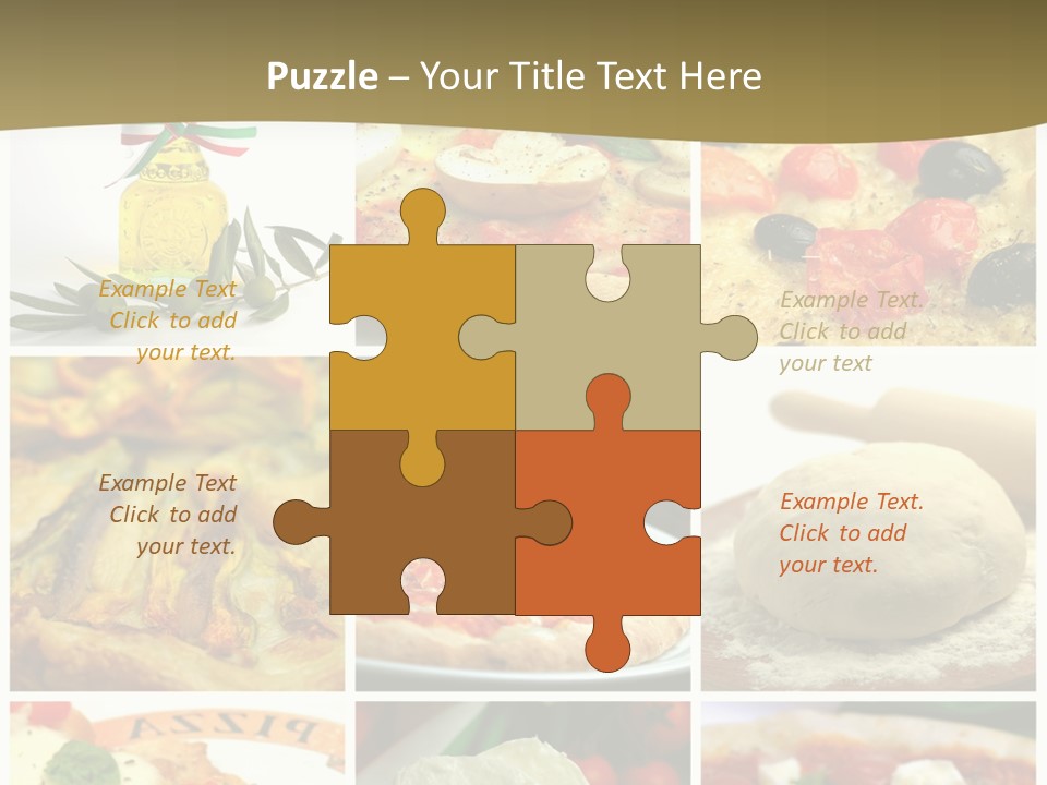 Italian Dinner Basil PowerPoint Template