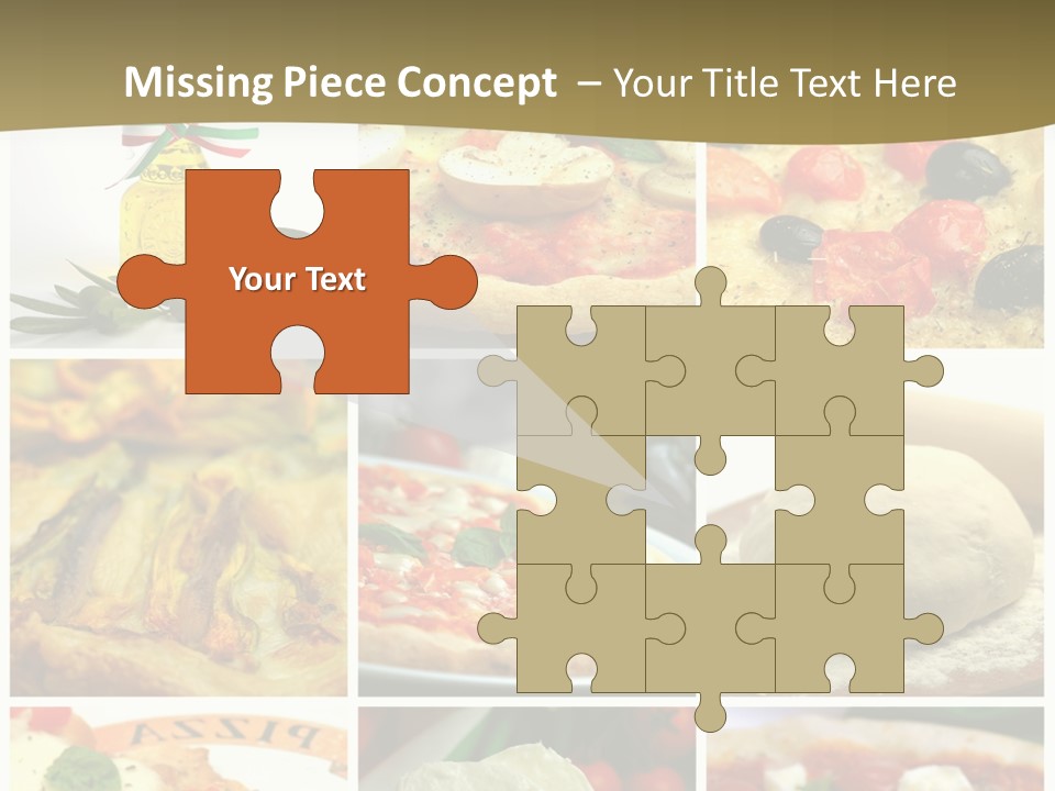 Italian Dinner Basil PowerPoint Template