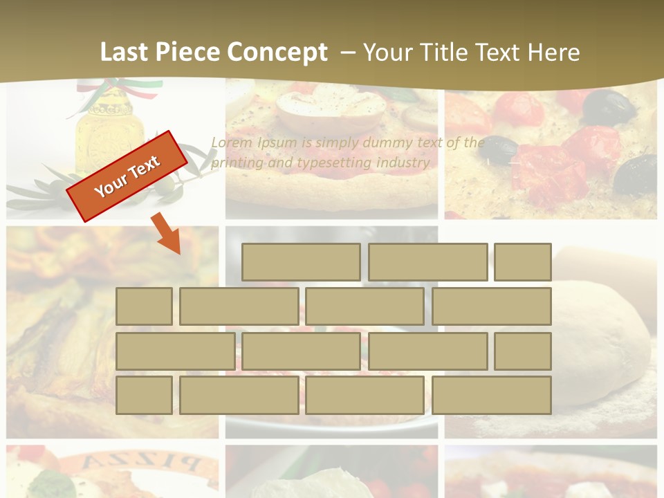 Italian Dinner Basil PowerPoint Template