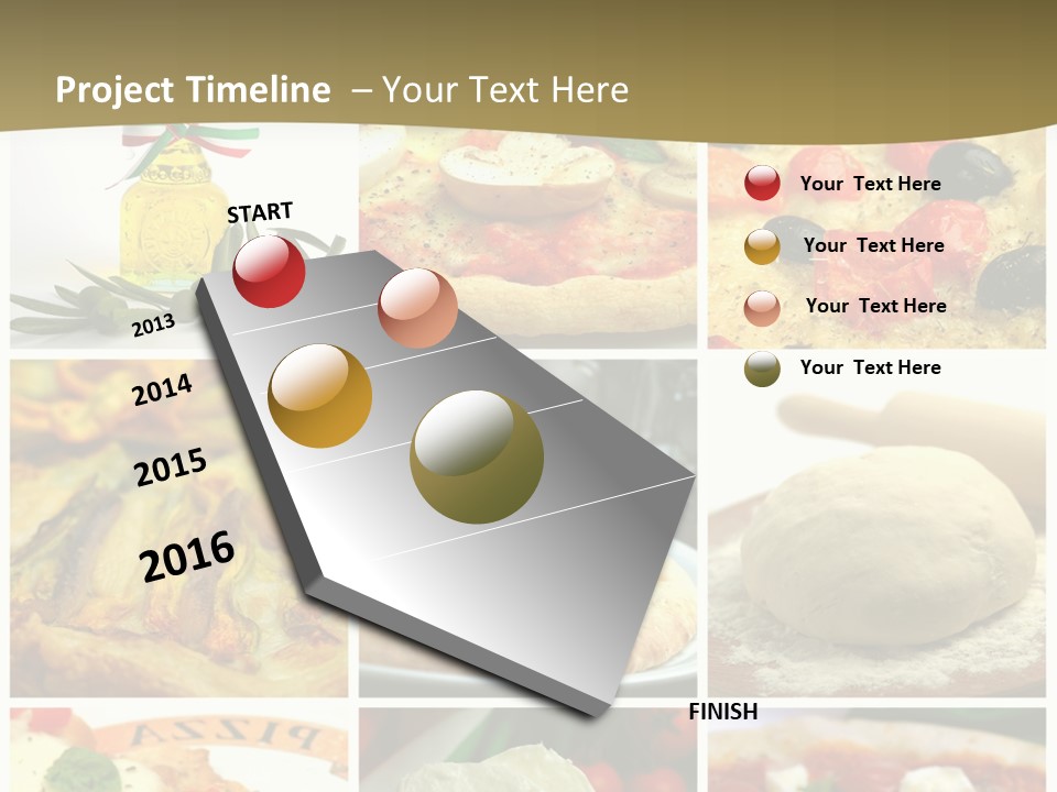 Italian Dinner Basil PowerPoint Template