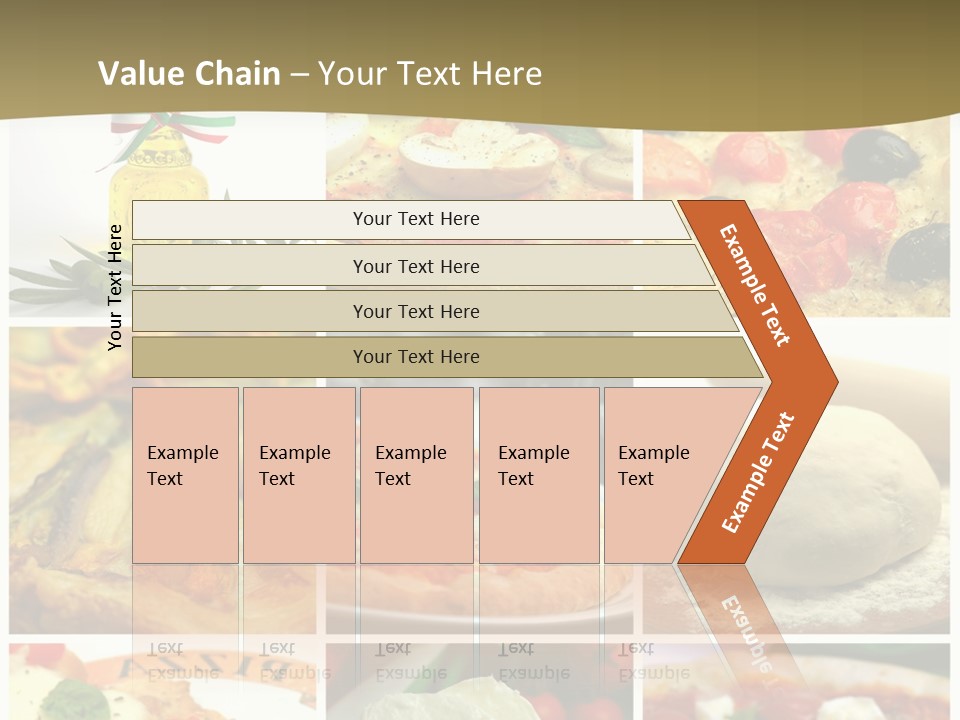 Italian Dinner Basil PowerPoint Template