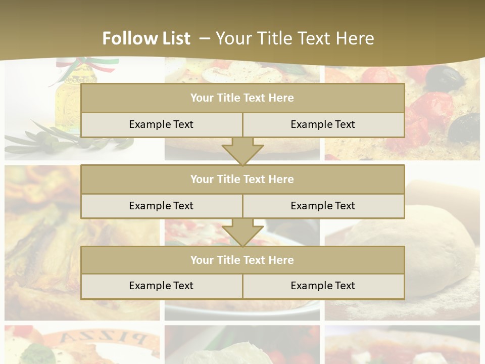 Italian Dinner Basil PowerPoint Template