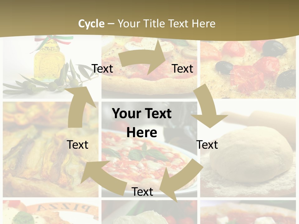 Italian Dinner Basil PowerPoint Template