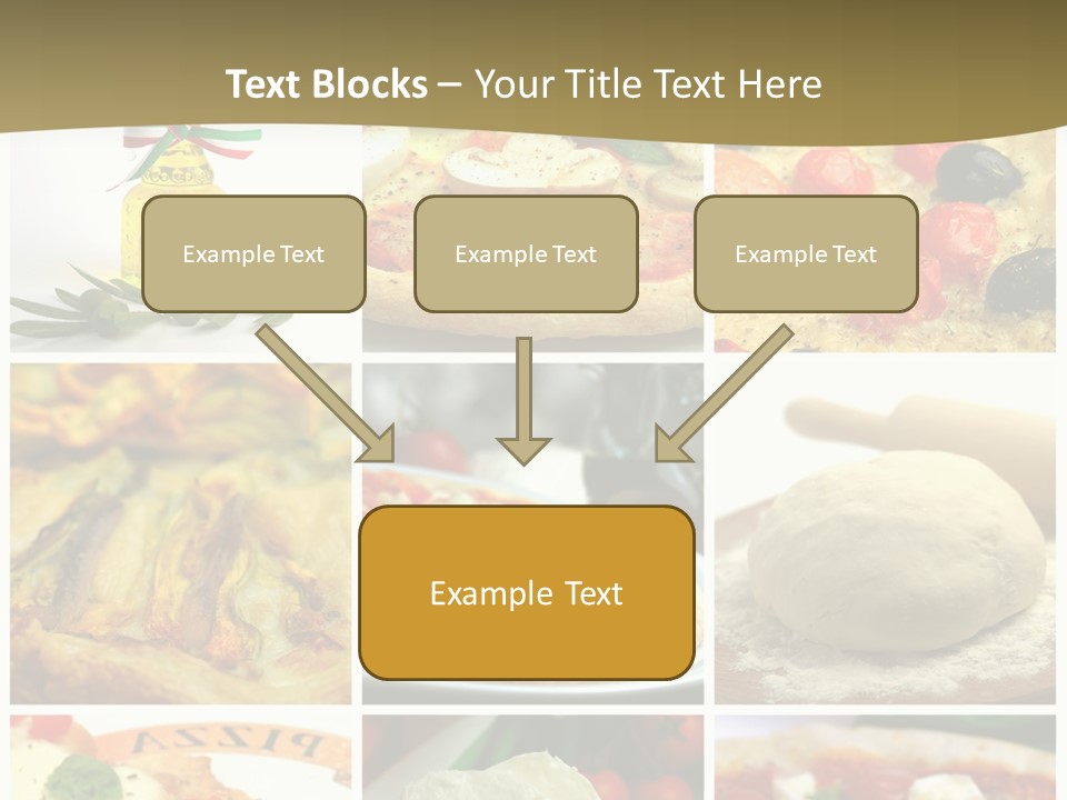 Italian Dinner Basil PowerPoint Template