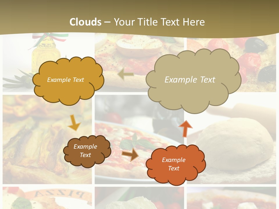 Italian Dinner Basil PowerPoint Template