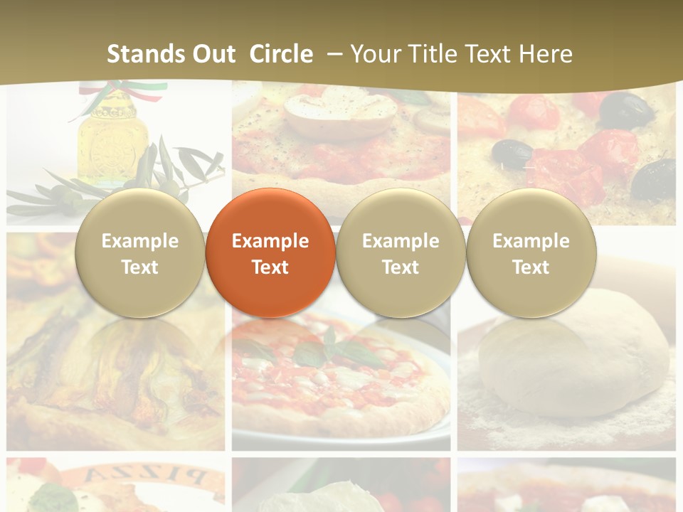 Italian Dinner Basil PowerPoint Template