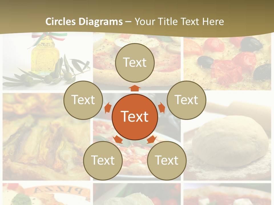 Italian Dinner Basil PowerPoint Template