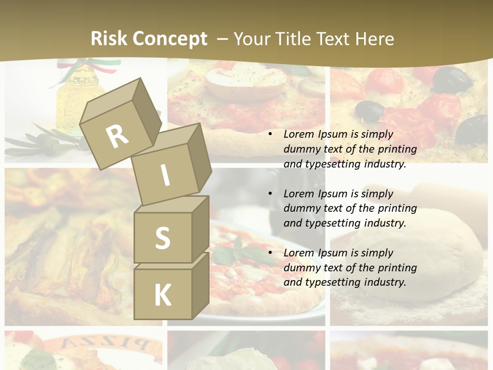 Italian Dinner Basil PowerPoint Template