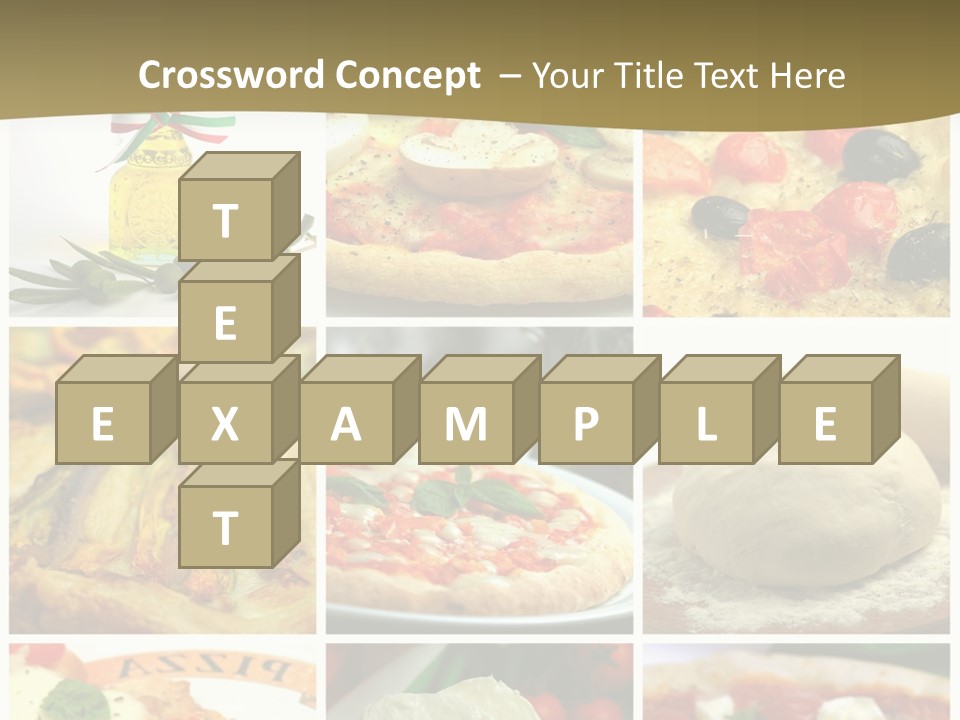 Italian Dinner Basil PowerPoint Template