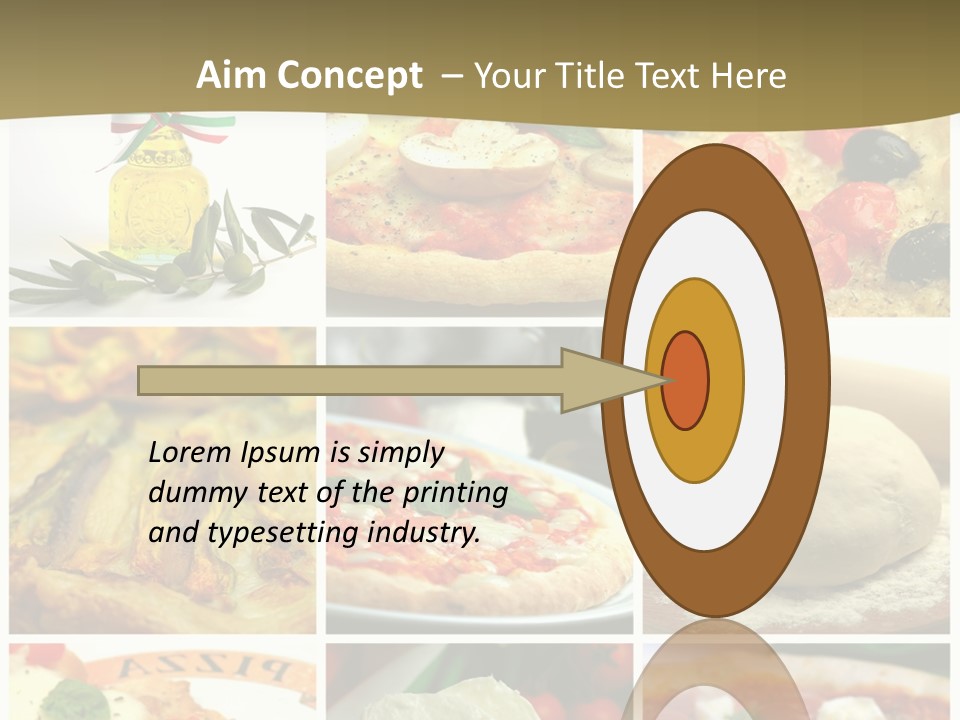 Italian Dinner Basil PowerPoint Template