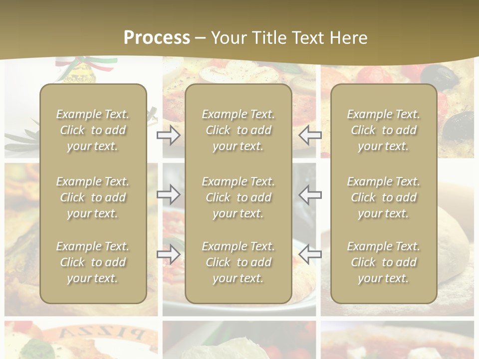 Italian Dinner Basil PowerPoint Template