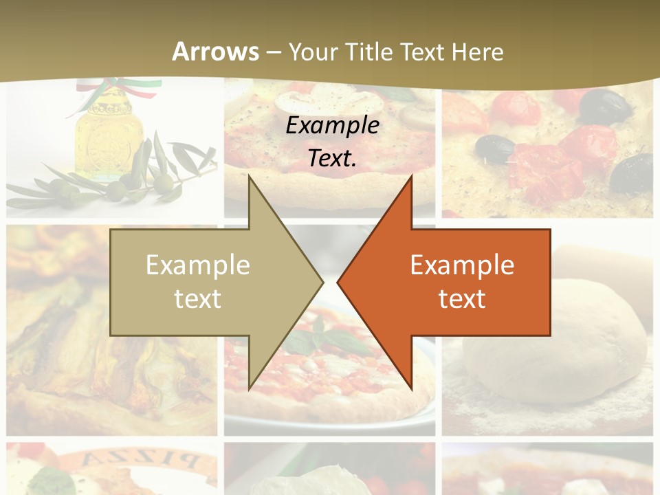 Italian Dinner Basil PowerPoint Template