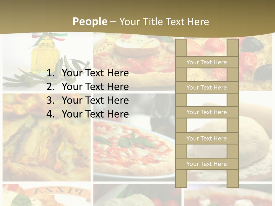 Italian Dinner Basil PowerPoint Template