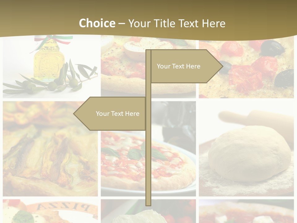 Italian Dinner Basil PowerPoint Template