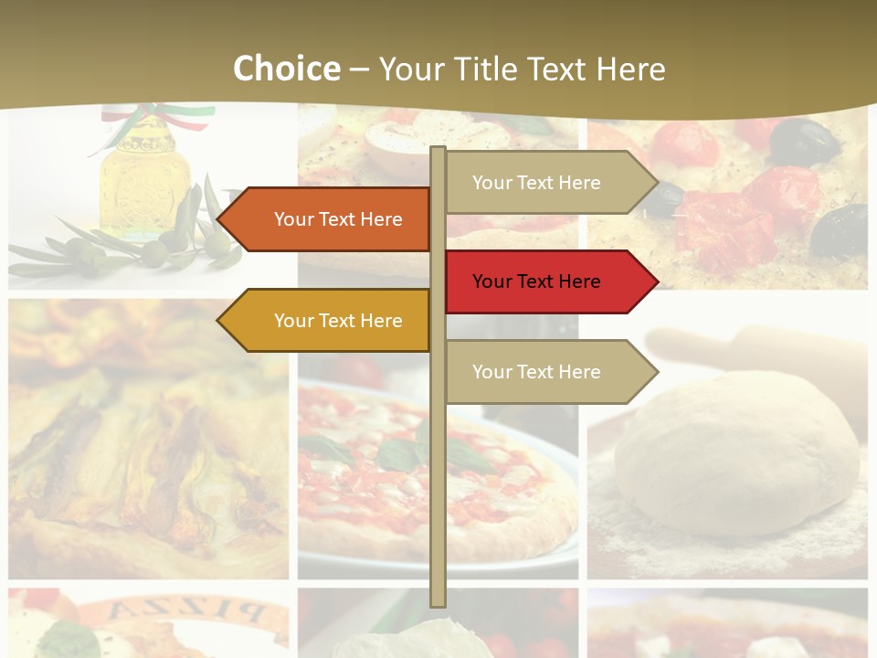 Italian Dinner Basil PowerPoint Template