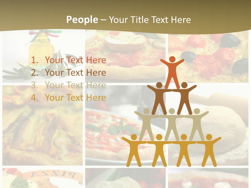 Italian Dinner Basil PowerPoint Template