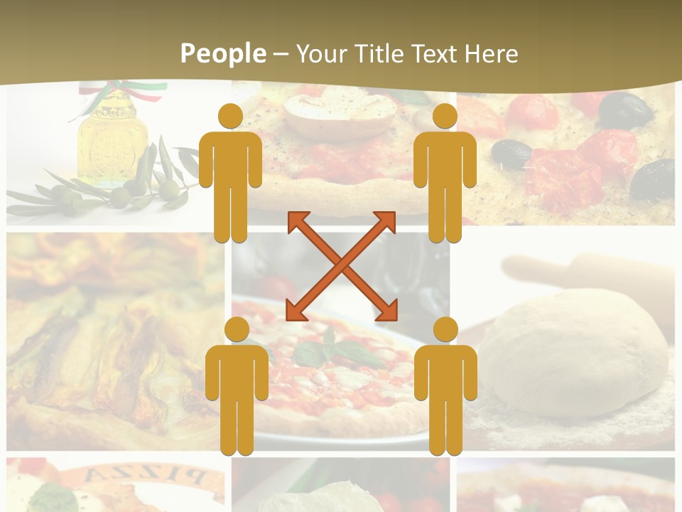 Italian Dinner Basil PowerPoint Template