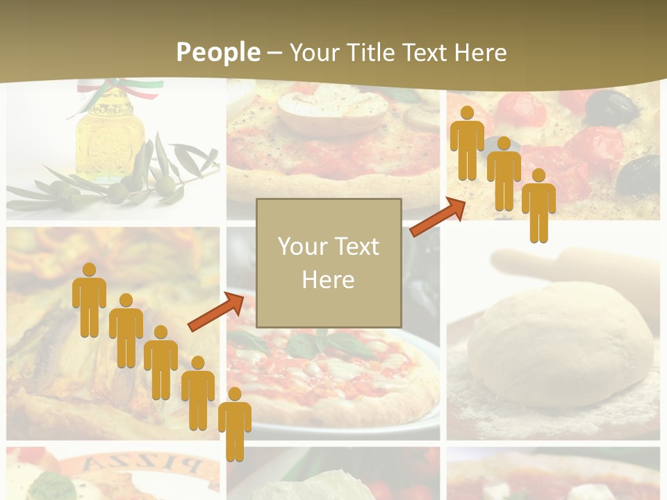 Italian Dinner Basil PowerPoint Template