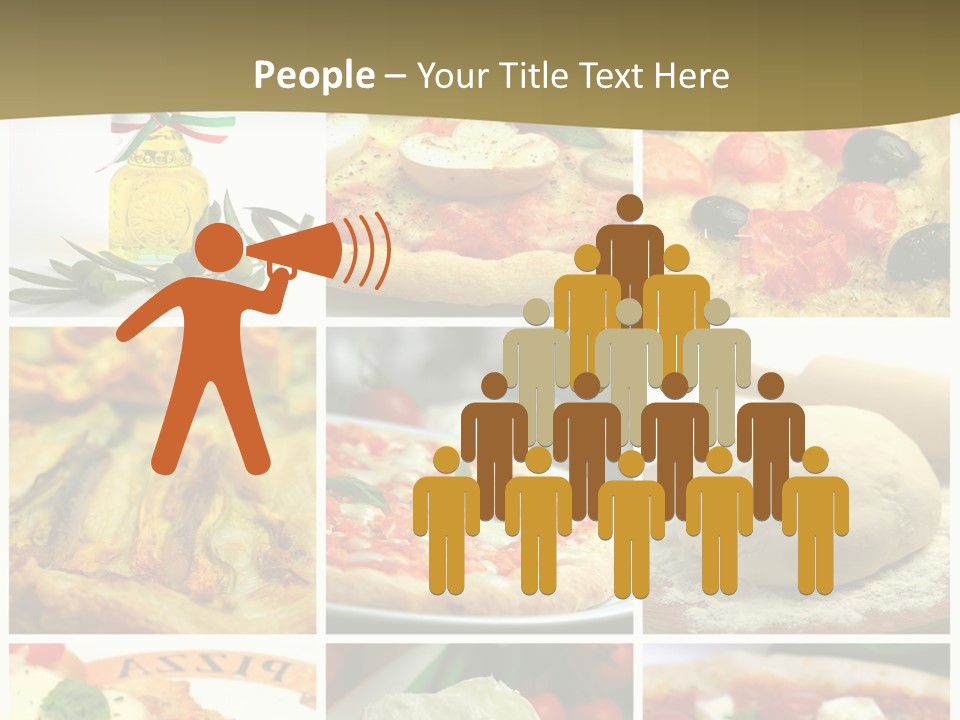 Italian Dinner Basil PowerPoint Template