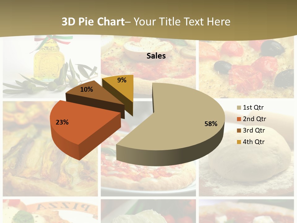 Italian Dinner Basil PowerPoint Template