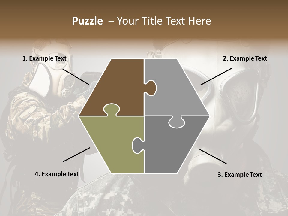 Gun Man Armed PowerPoint Template